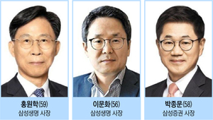 삼성금융사 사장단 인사…홍원학 삼성생명·이문화 삼성화재·박종문 삼성증권