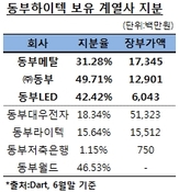 동부하이텍 인수 후보 "계열사 지분·차입금 인수 부담"