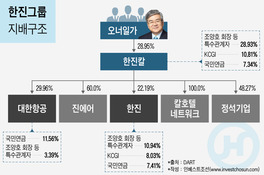 한진그룹 둘러싼 공방…핵심은 조양호 일가 승계 차단